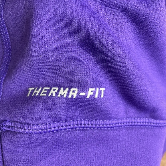 EUC Nike Pull Over Hoodie Purple/ Gray Size XS - Picture 5 of 10